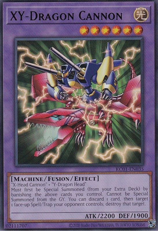 XY-Dragon Cannon (Japanese Artwork) - KC01-EN035 - Ultra Rare