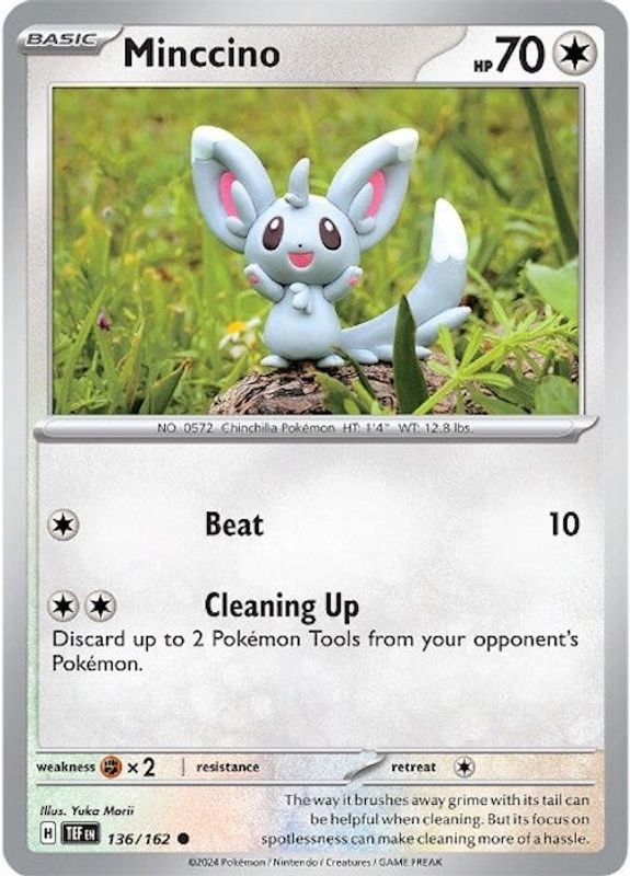 Minccino - 136/162 - 136/162 - Common