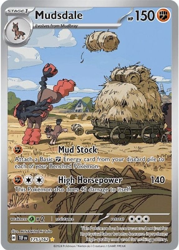 Mudsdale - 175/162 - 175/162 - Illustration Rare