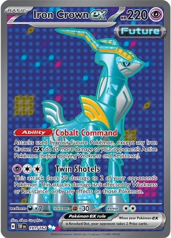 Iron Crown ex - 191/162 - 191/162 - Ultra Rare