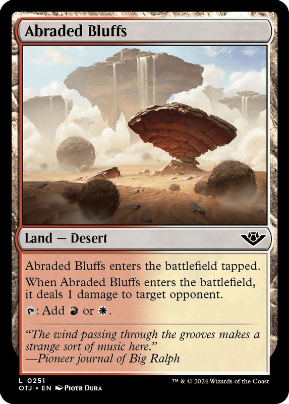 Abraded Bluffs - 251 - Land