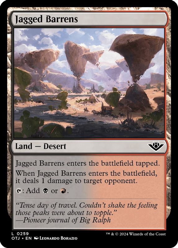 Jagged Barrens - 259 - Land