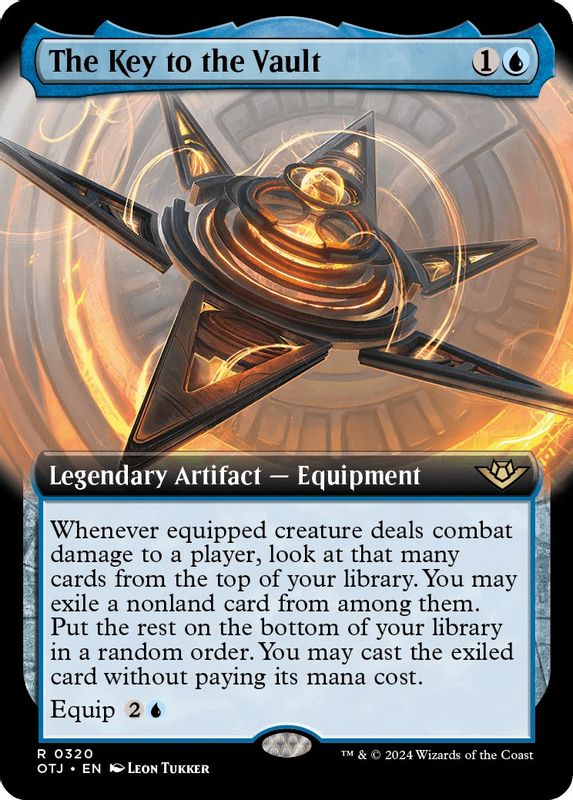 The Key to the Vault (Extended Art) - 320 - Rare