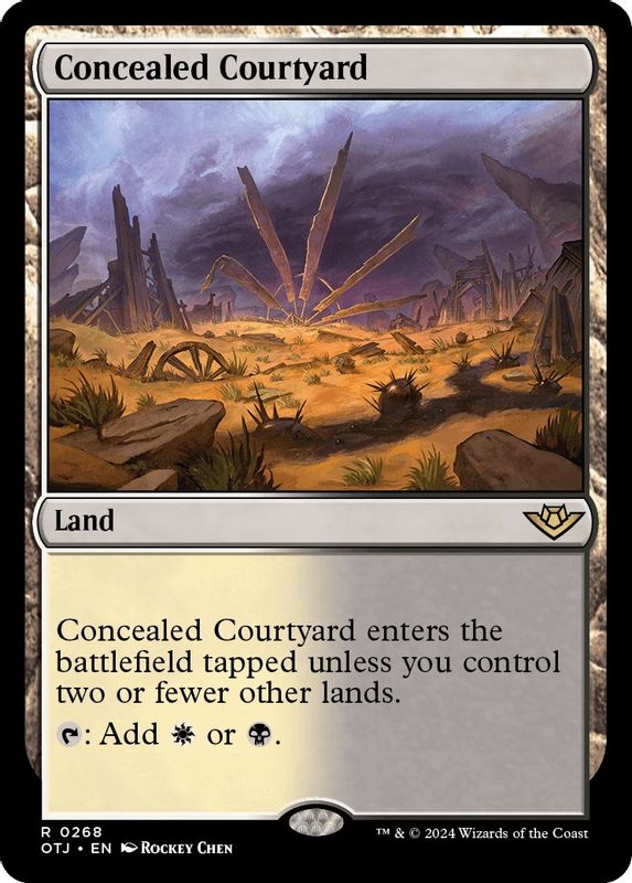 Concealed Courtyard - 268 - Rare