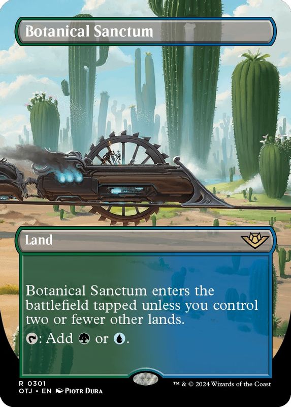 Botanical Sanctum (Borderless) - 301 - Rare