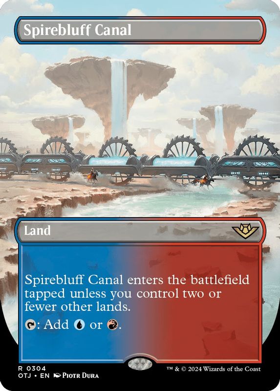 Spirebluff Canal (Borderless) - 304 - Rare