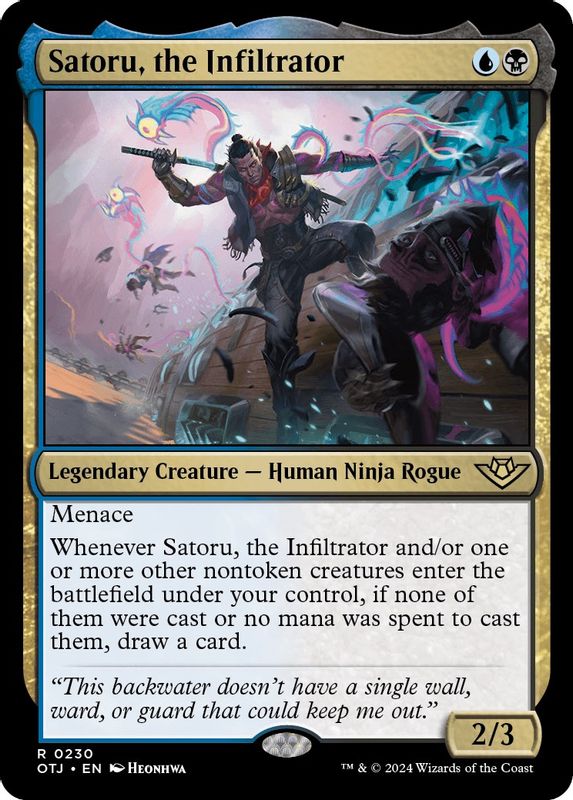 Satoru, the Infiltrator - 230 - Rare