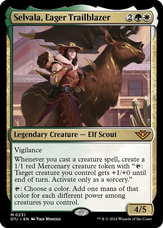 Selvala, Eager Trailblazer - 231 - Mythic