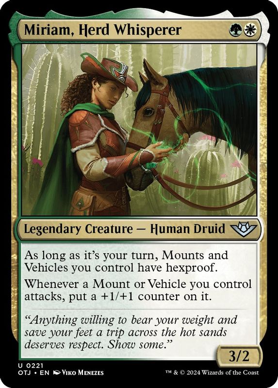 Miriam, Herd Whisperer - 221 - Uncommon