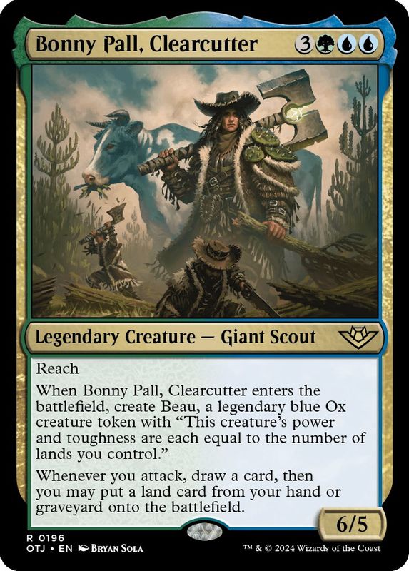 Bonny Pall, Clearcutter - 196 - Rare