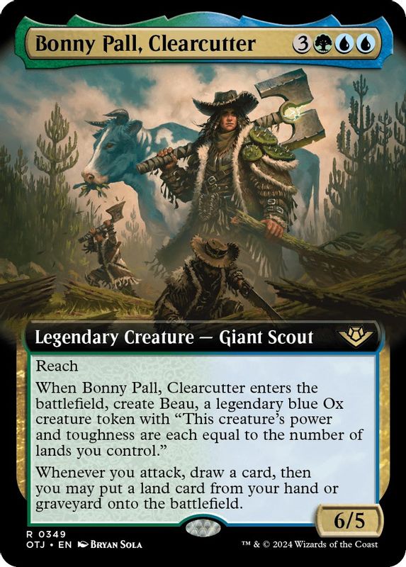 Bonny Pall, Clearcutter (Extended Art) - 349 - Rare