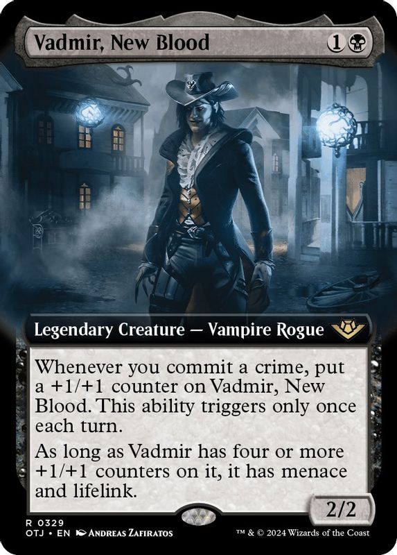 Vadmir, New Blood (Extended Art) - 329 - Rare