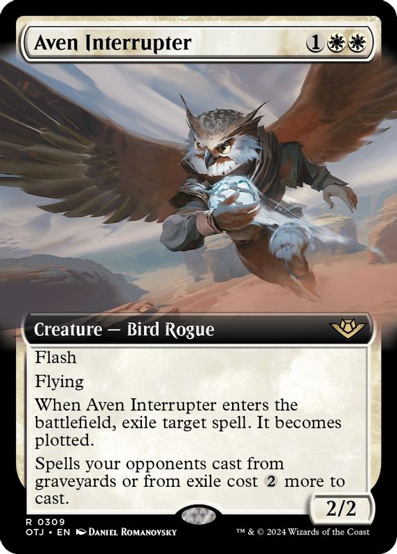 Aven Interrupter (Extended Art) - 309 - Rare