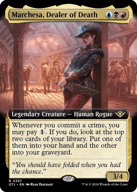 Marchesa, Dealer of Death (Extended Art) - 357 - Rare