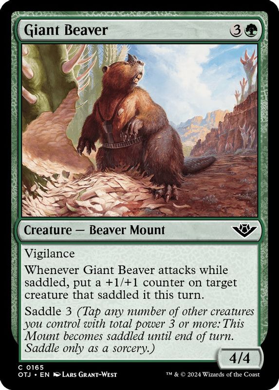 Giant Beaver - 165 - Common