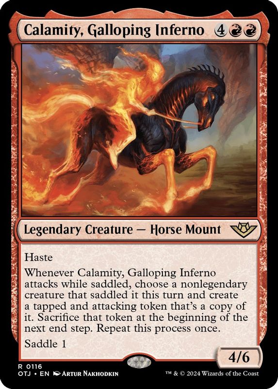 Calamity, Galloping Inferno - 116 - Rare