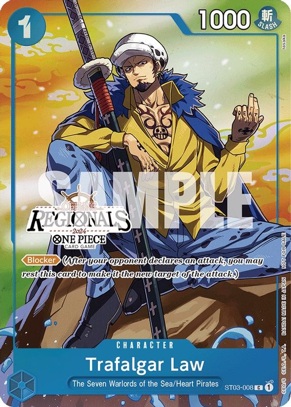 Trafalgar Law (Offline Regional 2024 Vol. 2) [Participant] - ST03-008 - Promo