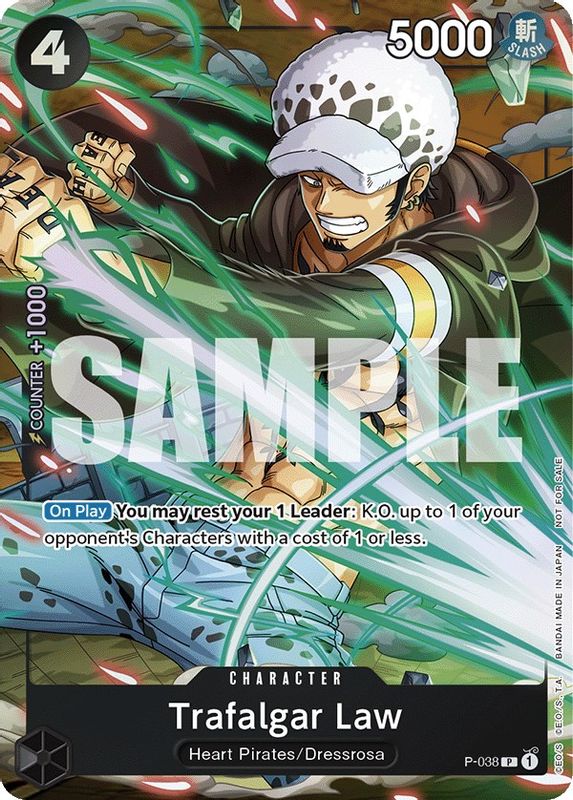 Trafalgar Law (Event Pack Vol. 4) - P-038 - Promo