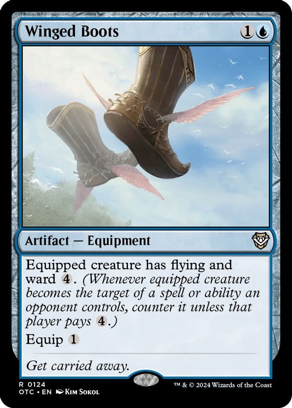 Winged Boots - 124 - Rare