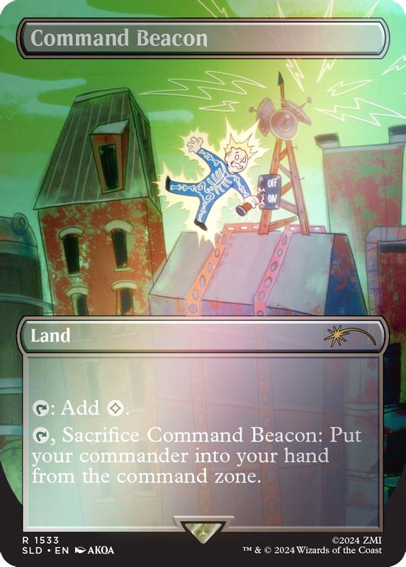 Command Beacon (Rainbow Foil) - 1533 - Rare