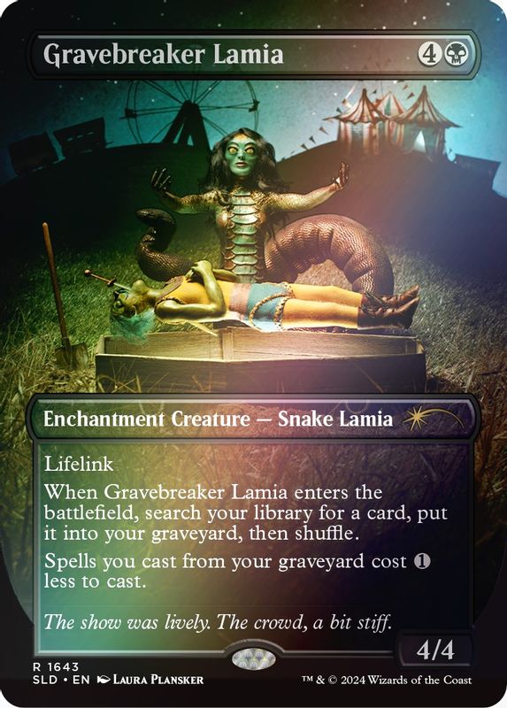 Gravebreaker Lamia (Rainbow Foil) - 1643 - Rare