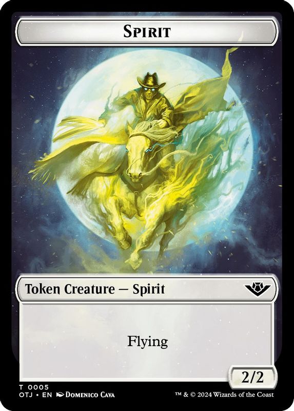 Spirit // Plot Double-Sided Token - 5 // 20 - Token