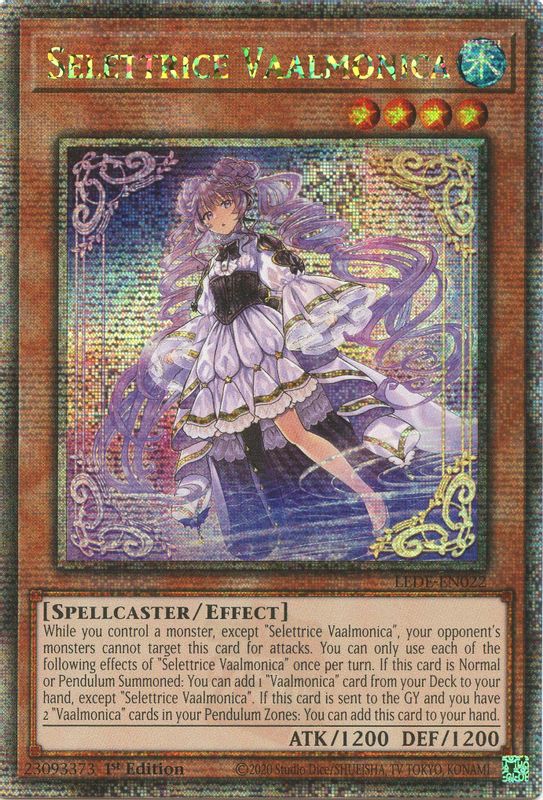 Selettrice Vaalmonica (Quarter Century Secret Rare) - LEDE-EN022 - Quarter Century Secret Rare