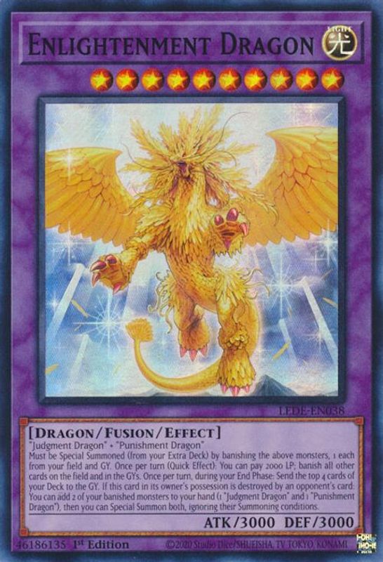 Enlightenment Dragon - LEDE-EN038 - Super Rare