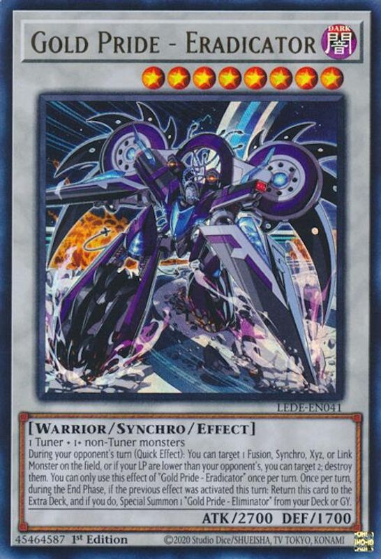 Gold Pride - Eradicator - LEDE-EN041 - Ultra Rare