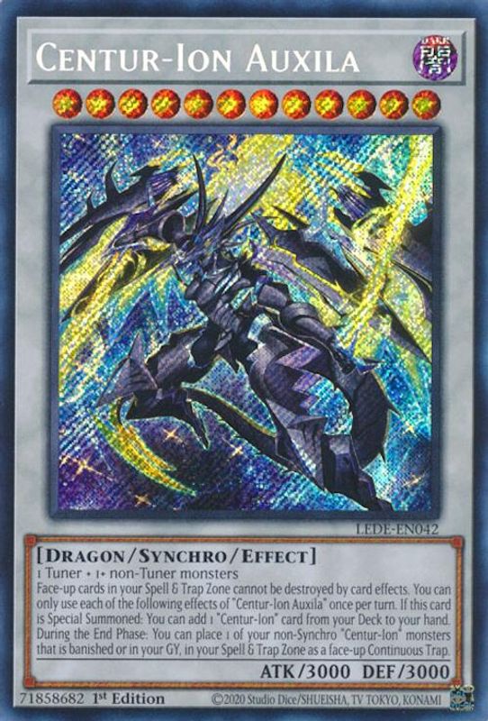 Centur-Ion Auxila - LEDE-EN042 - Secret Rare