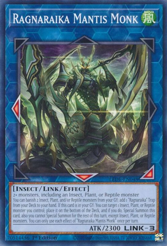 Ragnaraika Mantis Monk - LEDE-EN048 - Common / Short Print