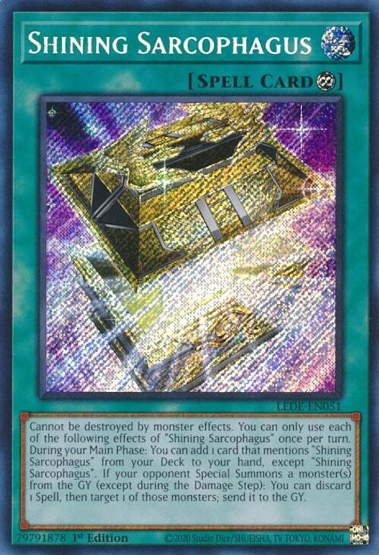 Shining Sarcophagus - LEDE-EN051 - Secret Rare