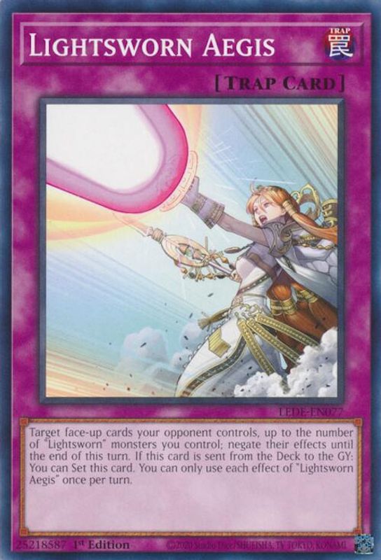 Lightsworn Aegis - LEDE-EN077 - Common / Short Print