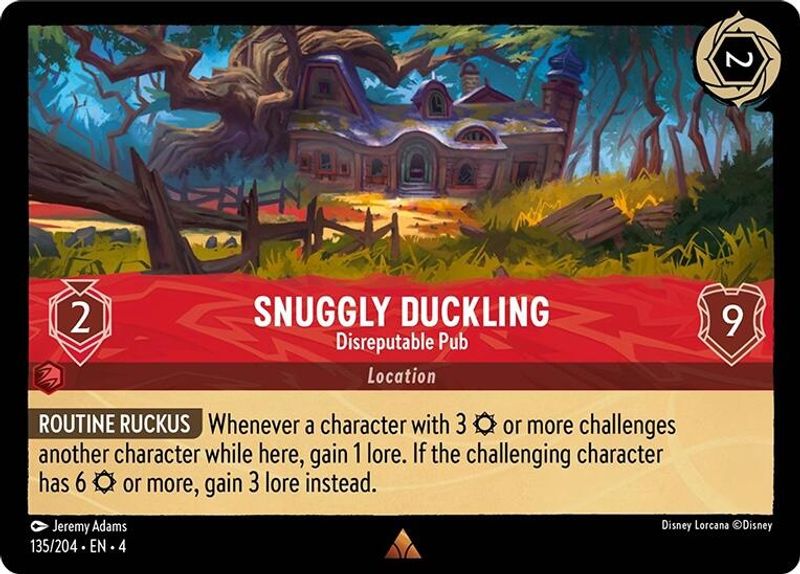 Snuggly Duckling - Disreputable Pub - 135/204 - Rare