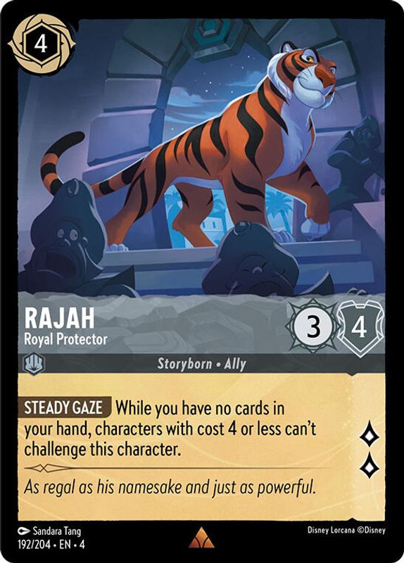 Rajah - Royal Protector - 192/204 - Rare