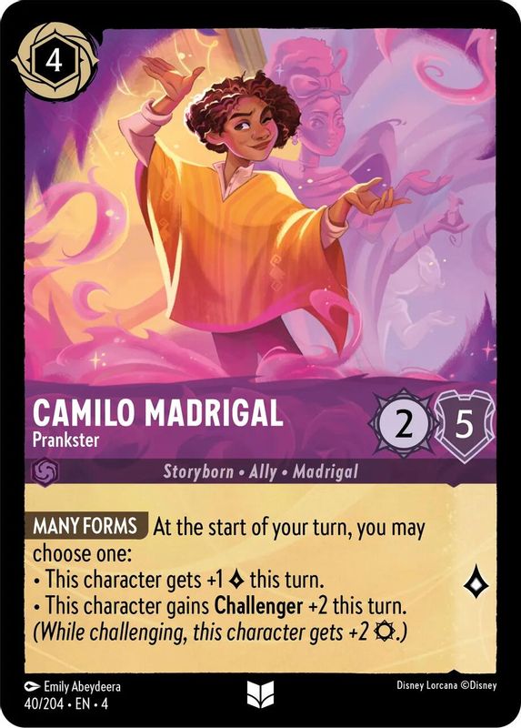 Camilo Madrigal - Prankster - 40/204 - Uncommon