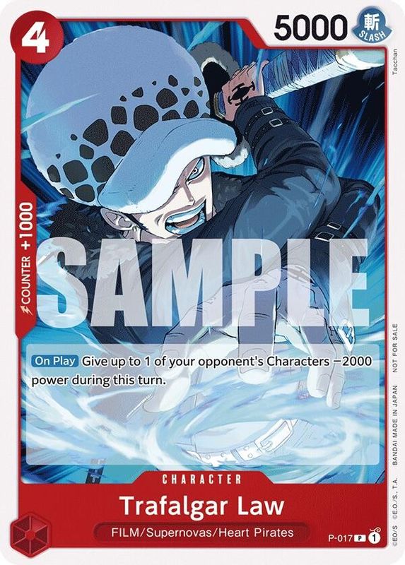 Trafalgar Law (Tournament Pack Vol. 7) - P-017 - Promo