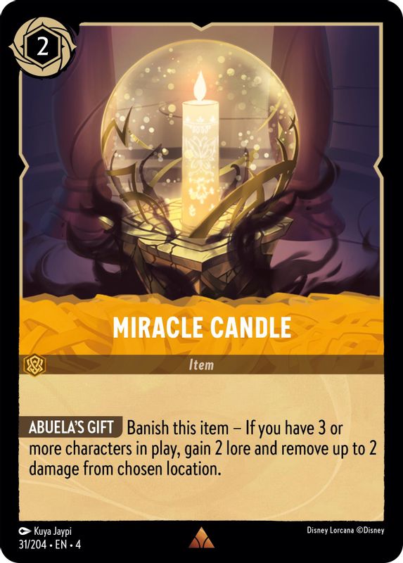 Miracle Candle - 31/204 - Rare