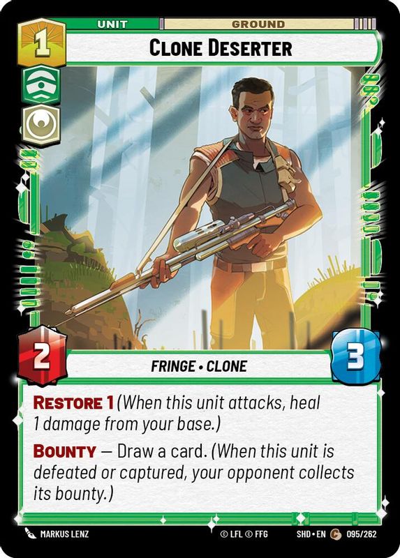 Clone Deserter - 095/262 - Common