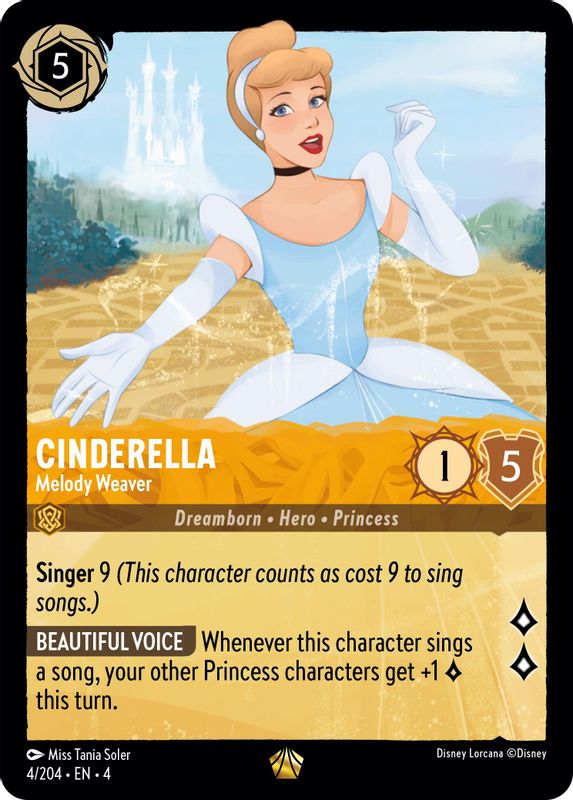 Cinderella - Melody Weaver - 4/204 - Legendary