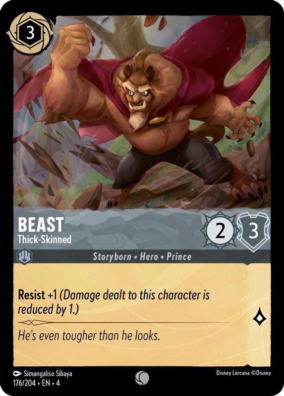 Beast - Thick-Skinned - 176/204 - Common