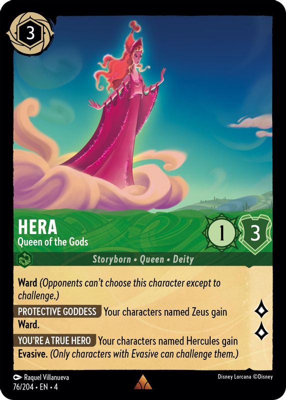 Hera - Queen of the Gods - 76/204 - Rare