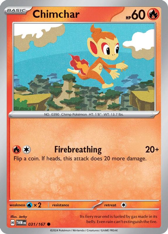 Chimchar - 031/167 - Common