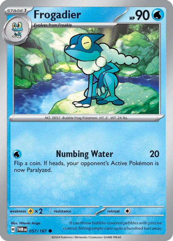 Frogadier - 057/167 - Common