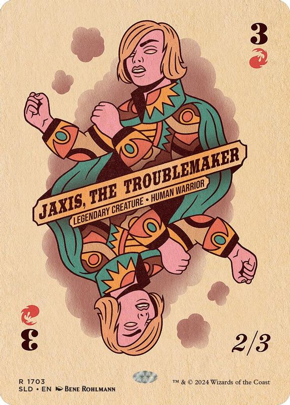 Jaxis, the Troublemaker - 1703 - Rare