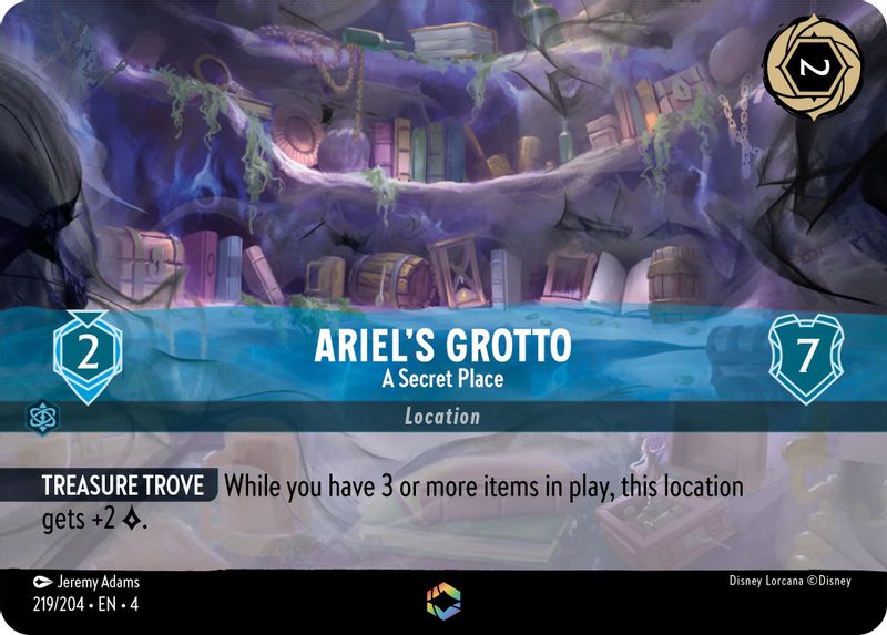 Ariel’s Grotto - A Secret Place (Enchanted) - 219/204 - Enchanted