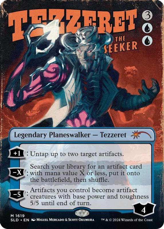 Tezzeret the Seeker (1619) - 1619 - Mythic