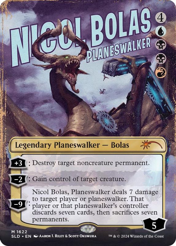 Nicol Bolas, Planeswalker - 1622 - Mythic