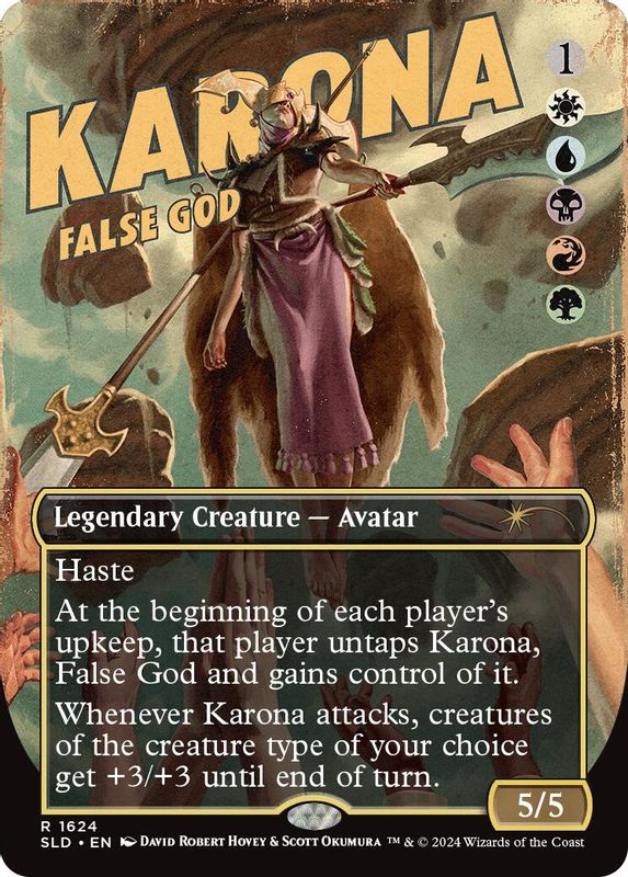 Karona, False God - 1624 - Rare