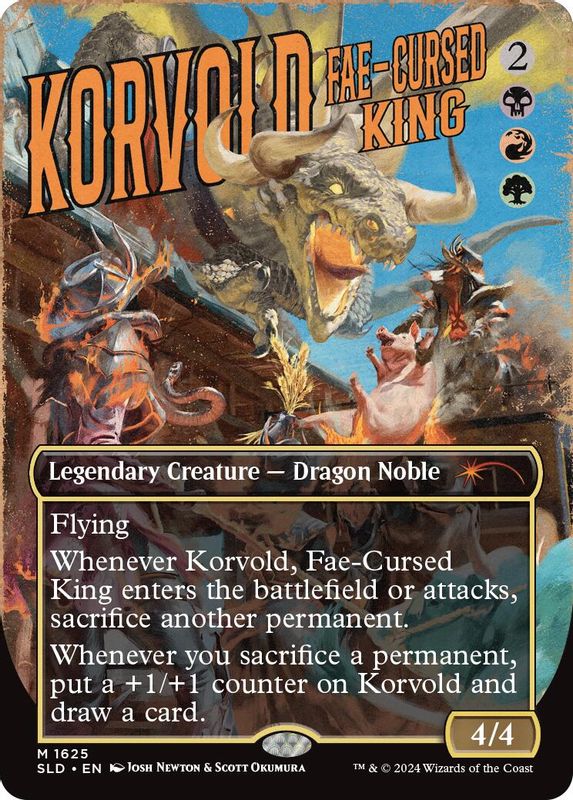 Korvold, Fae-Cursed King - 1625 - Mythic